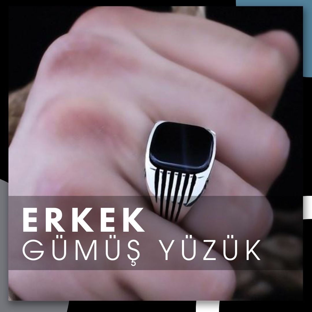 Erkek Gümüş Yüzük