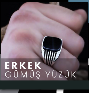 Erkek Gümüş Yüzük, Gümüş Yüzük Erkek