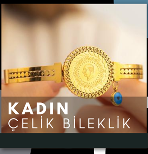  Çelik Bileklik Kadın, Kadın Çelik Bileklik